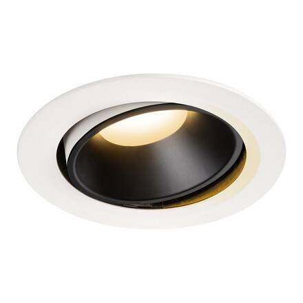 BIG WHITE NUMINOS MOVE DL XL vnitřní LED zápustné stropní svítidlo bílá/černá 2700 K 20° otočné a výkyvné 1003709