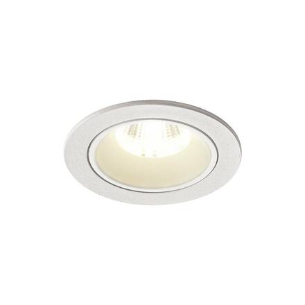 BIG WHITE NUMINOS DL S vnitřní LED zápustné stropní svítidlo bílá/bílá 4000 K 55° včetně listových pružin 1003836