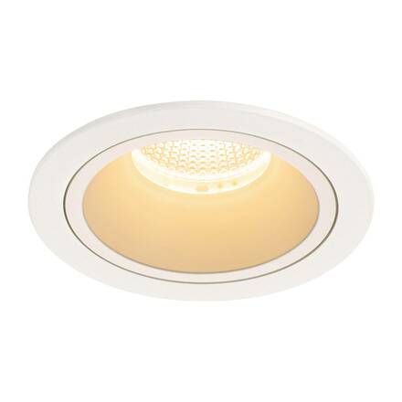 BIG WHITE NUMINOS DL L vnitřní LED zápustné stropní svítidlo bílá/bílá 2700 K 55° 1003932