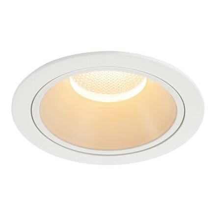 BIG WHITE NUMINOS DL XL vnitřní LED zápustné stropní svítidlo bílá/bílá 2700 K 55° 1004004