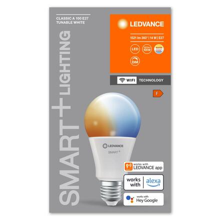 LEDVANCE SMART+ WiFi A100 14W 230V TW FR E27 4058075778702
