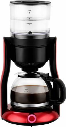 Kávovar KALORIK CM 2000 RD, 800W, 0,5l, černo - červená metalíza