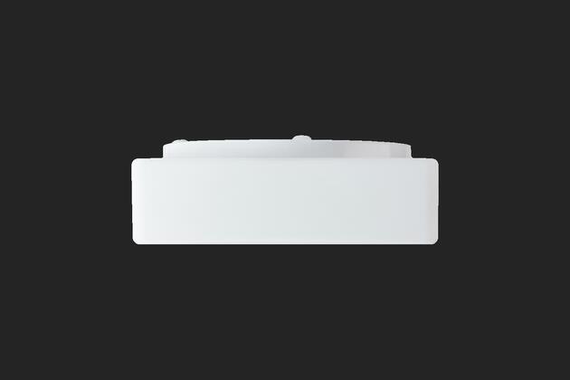 OSMONT 59189 LINA 3 stropní/nástěnné skleněné svítidlo bílá IP43 3000 K 19W LED nouzové kombinované 3 h