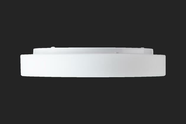 OSMONT 68588 ELSA 5 stropní/nástěnné skleněné svítidlo bílá IP44 4000 K 25W LED nouzové kombinované 3 h