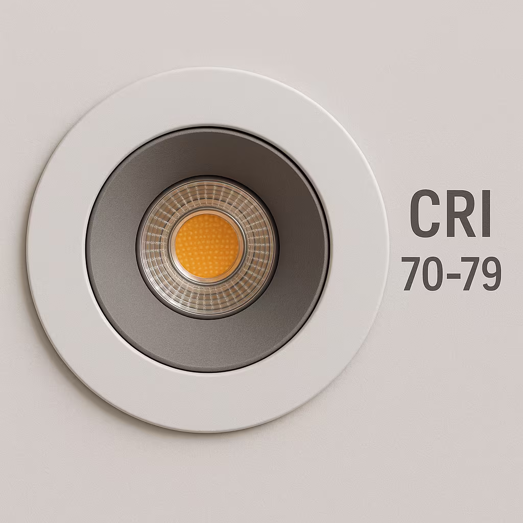 Svítidla s CRI 70–79