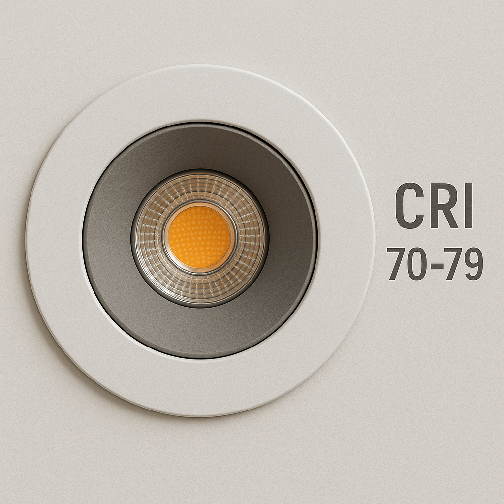Svítidla s CRI 70–79