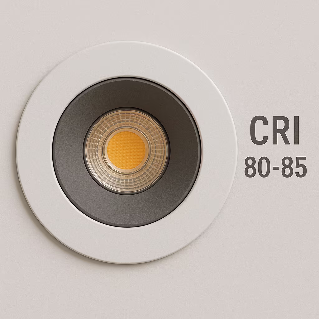 Svítidla s CRI 80–85