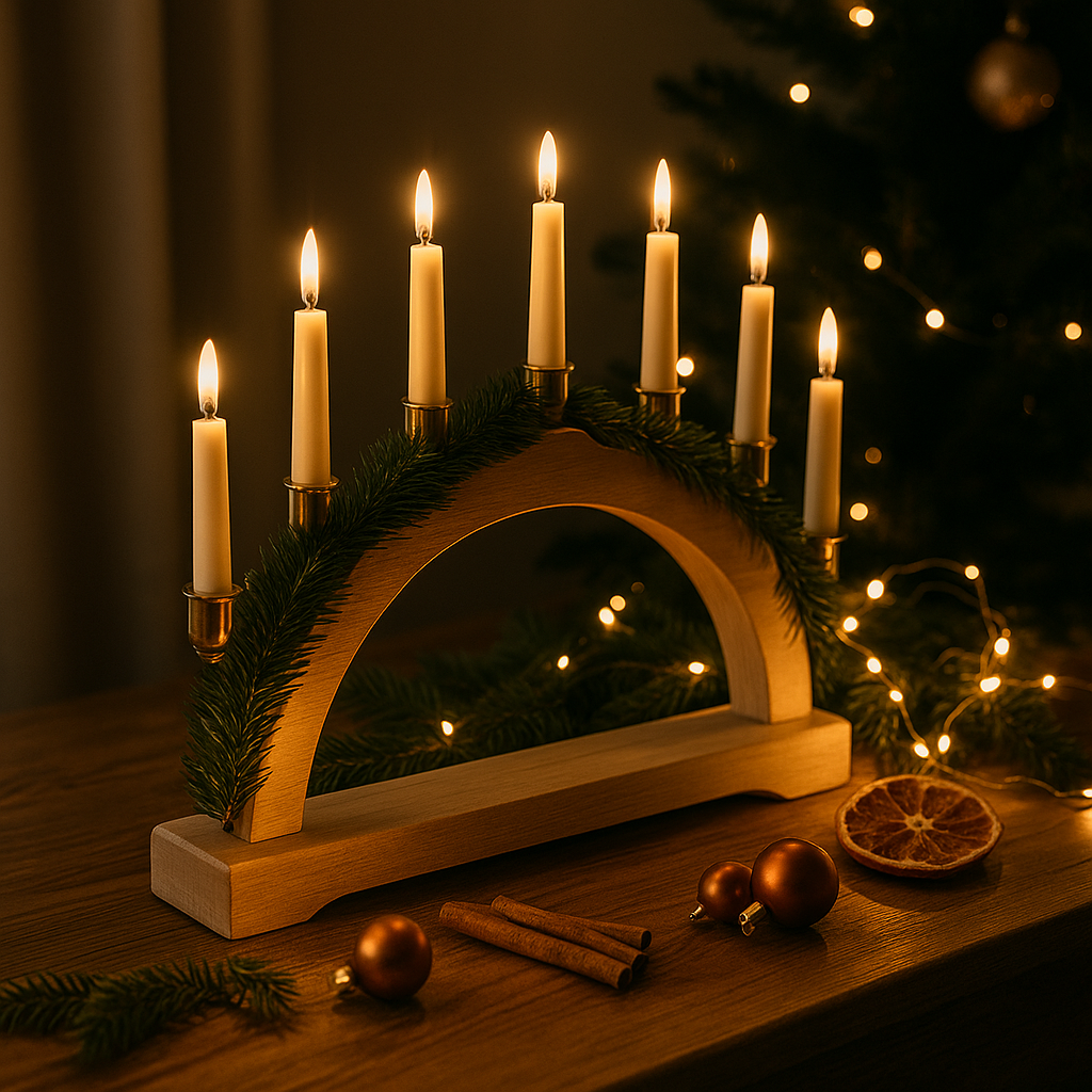 Vánoční svícny