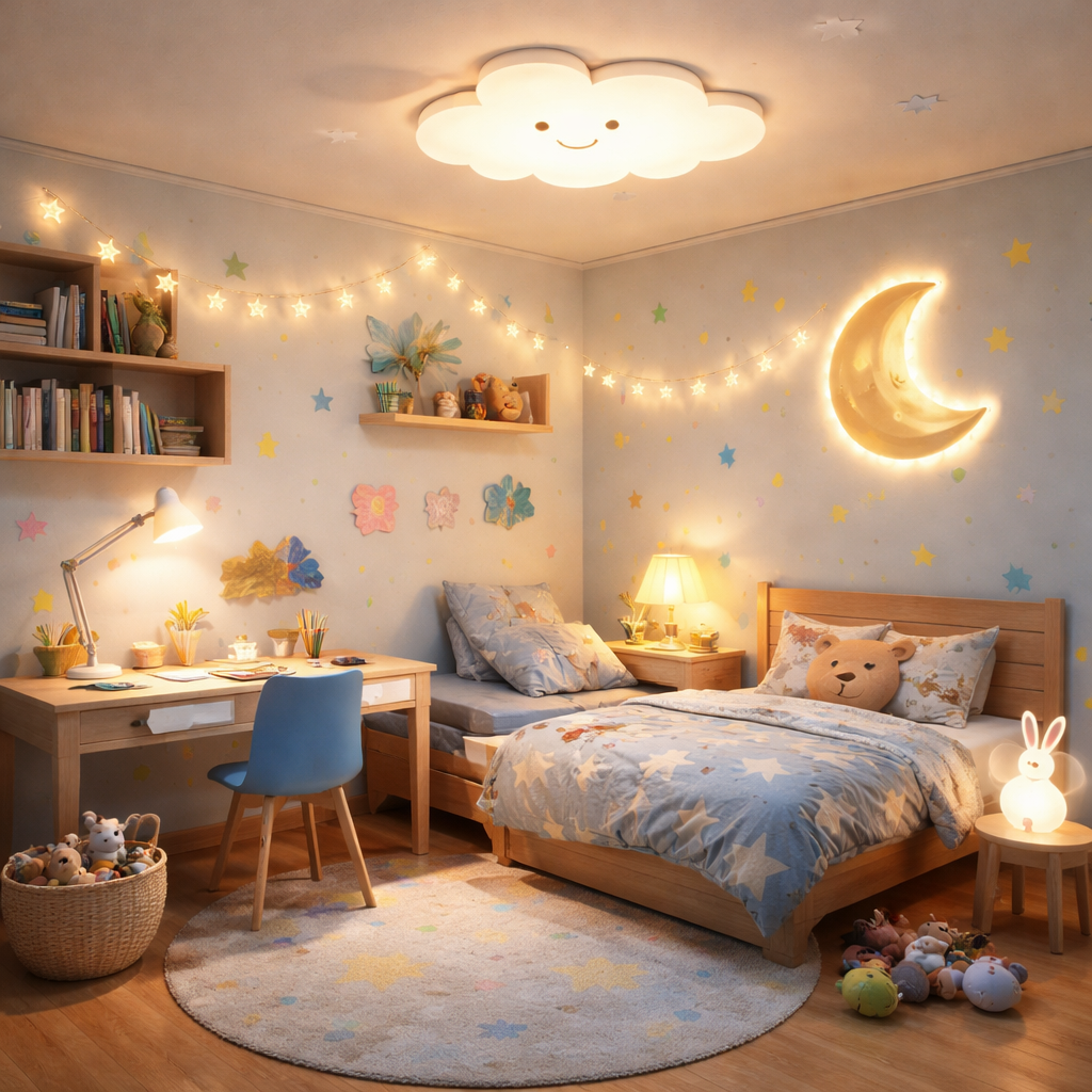 Osvětlení dětského pokoje