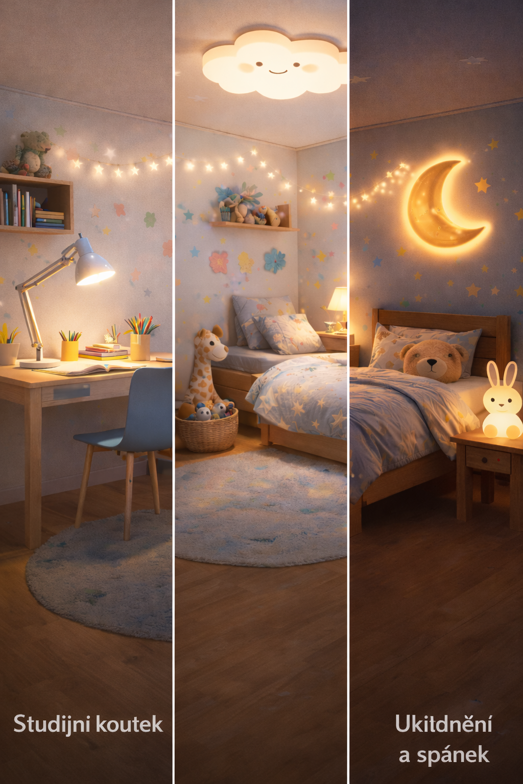 Osvětlení dětského pokoje