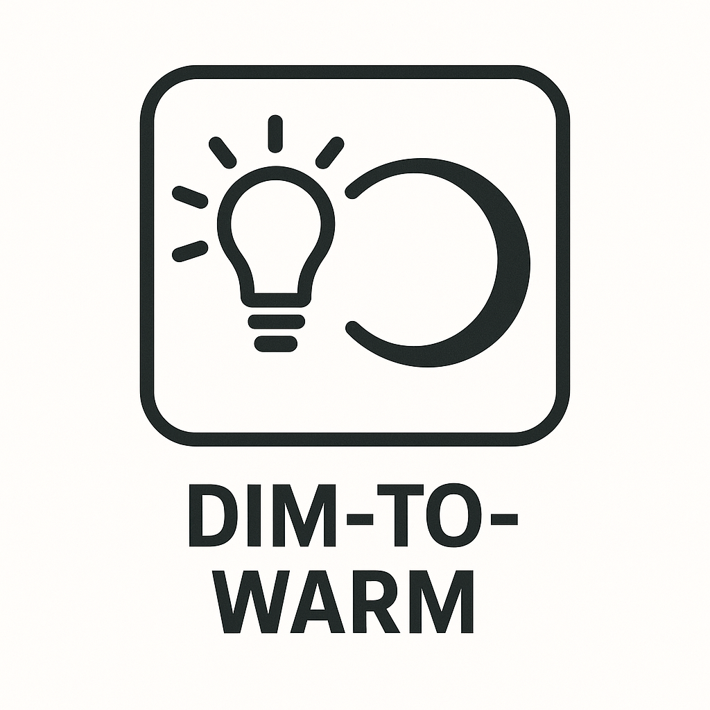 Dim to warm