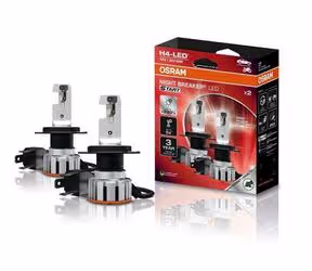 LED autožárovky H4 s homologací