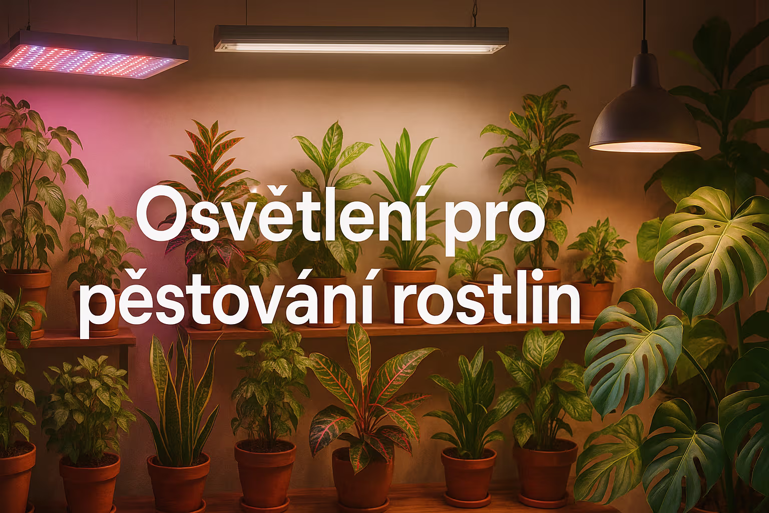 Osvětlení pro pěstování rostlin