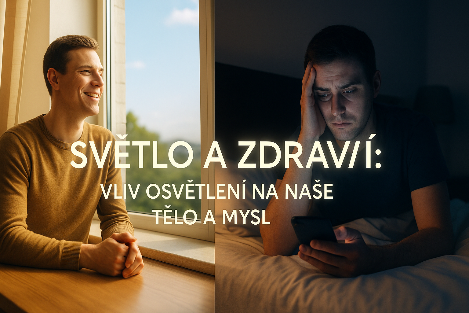 Světlo a zdraví: Vliv osvětlení na naše tělo a mysl