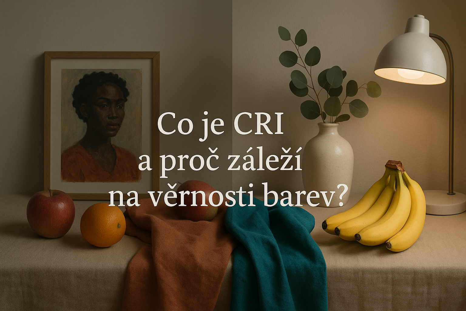 Co je CRI a proč záleží na věrnosti barev?
