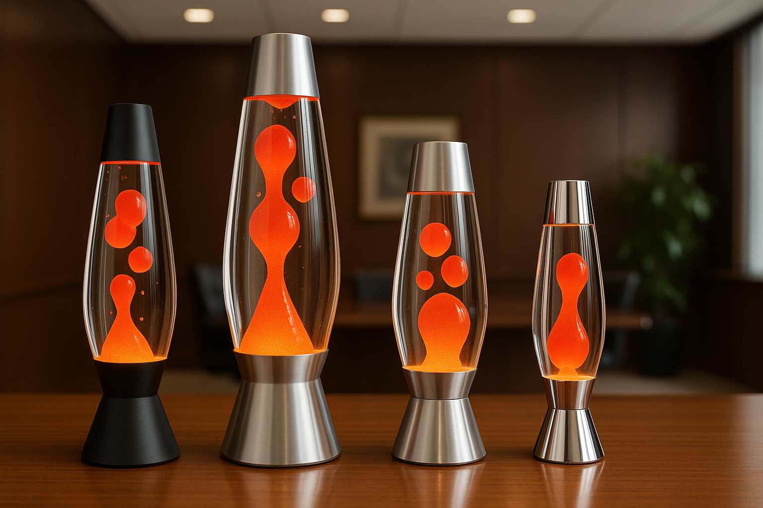 Lávové lampy – retro design i uklidňující atmosféra