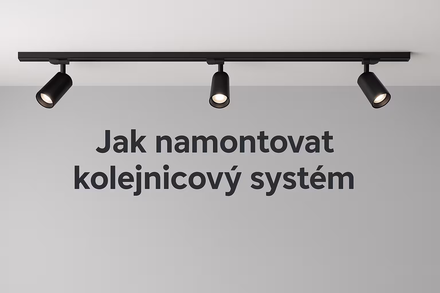 Jak správně nainstalovat kolejnicový systém