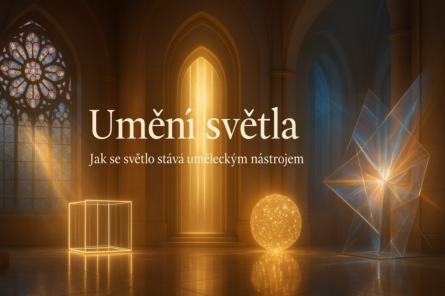 Umění světla: Jak se světlo stává uměleckým nástrojem