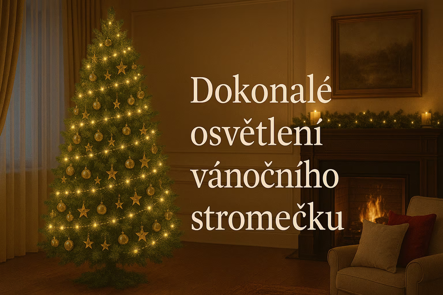 Osvětlení vánočního stromečku