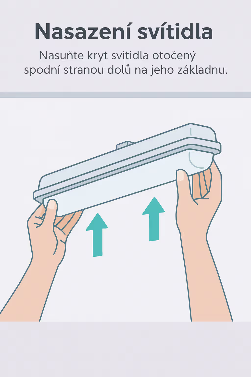 Nasazení svítidla