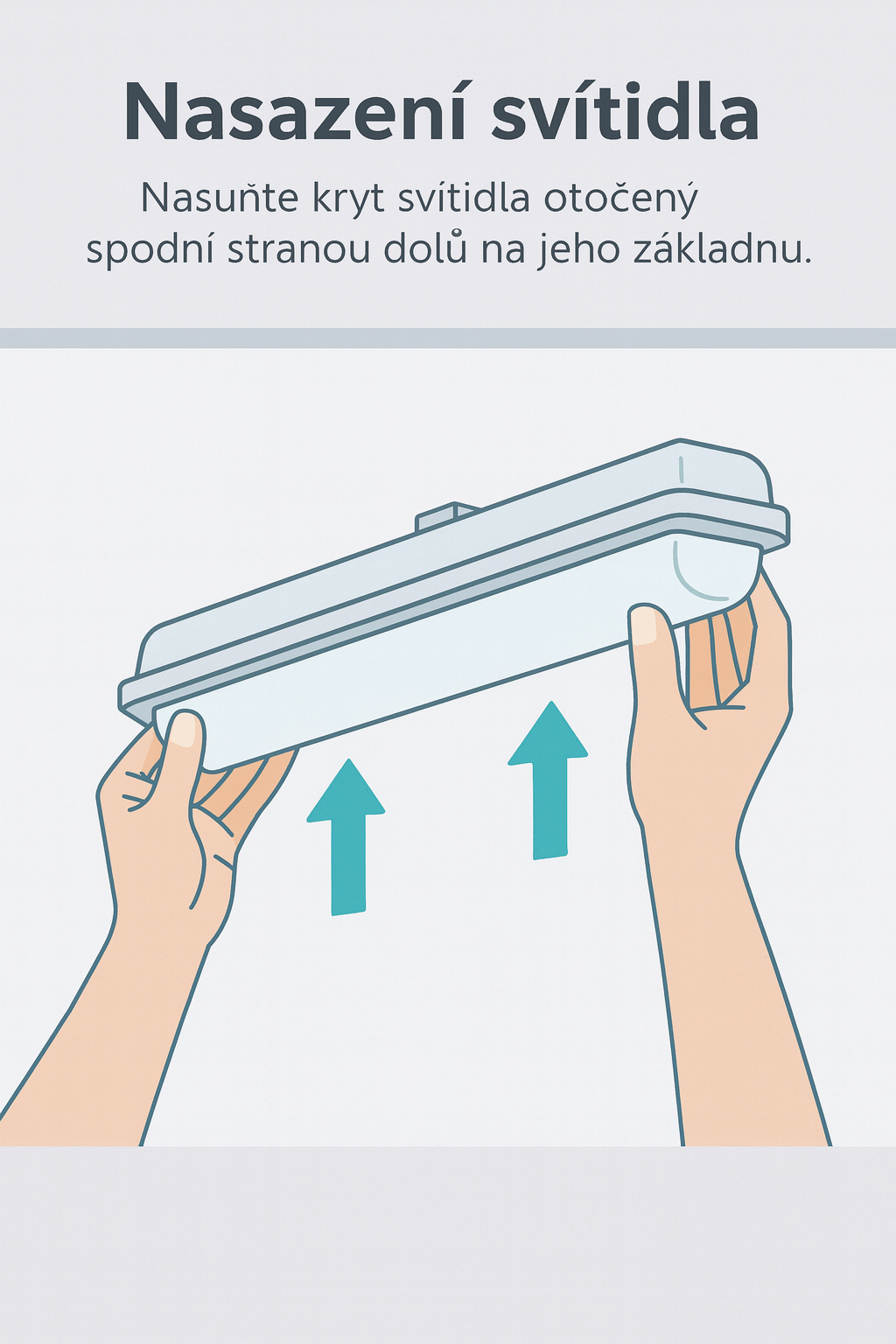 Nasazení svítidla