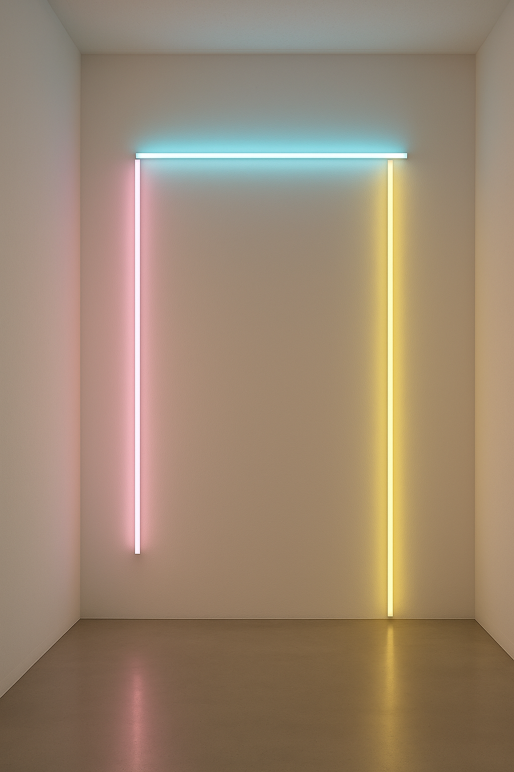 Neonové trubice - umění