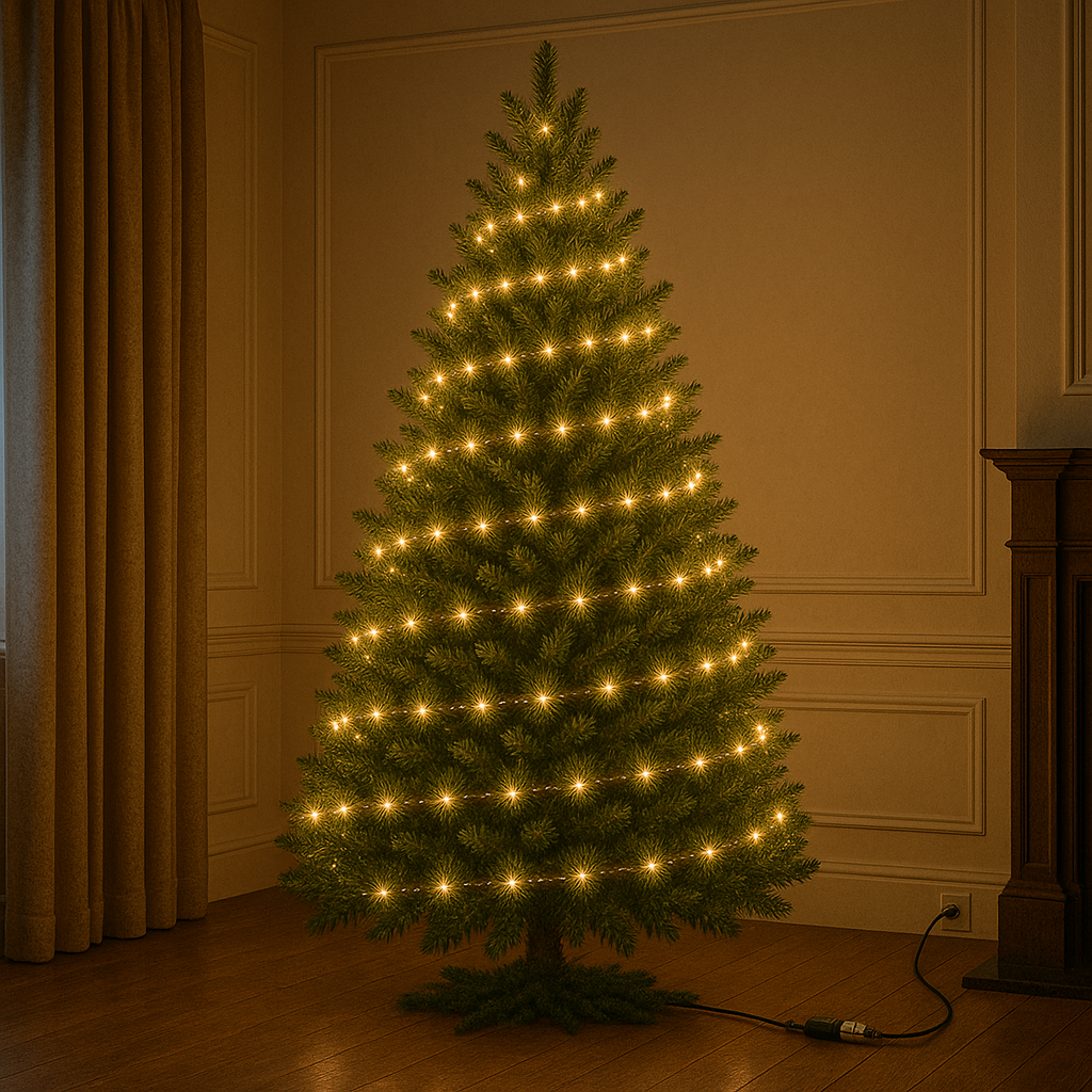 Osvětlení vánočního stromku