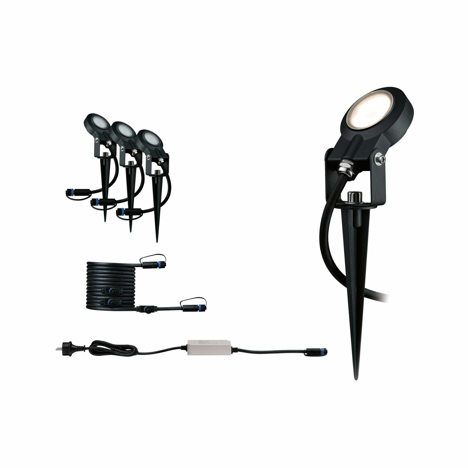 Terasové osvětlení Plug & Shine