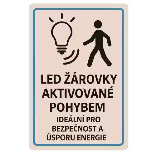 LED s pohybovým senzorem