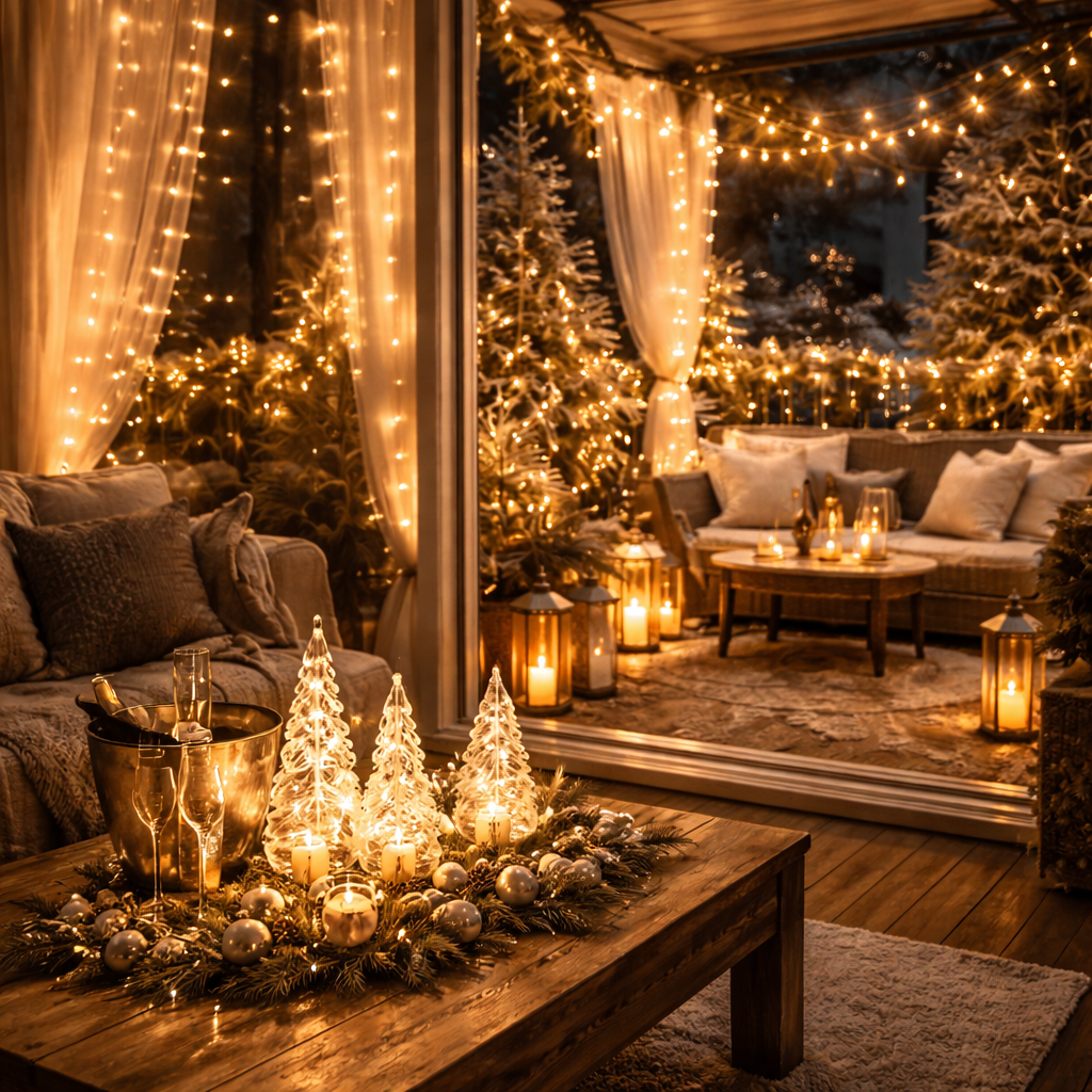 Silvestr - osvětlení