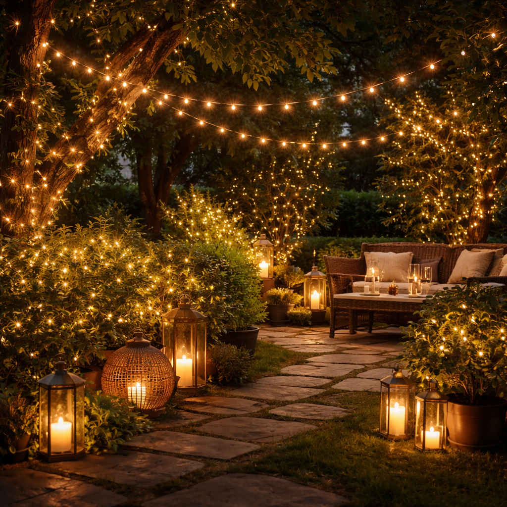 Silvestr - osvětlení