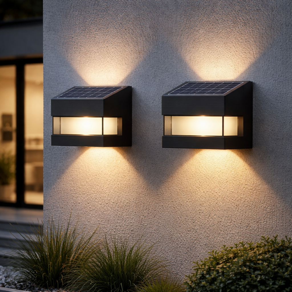 Solární nástěnná svítidla