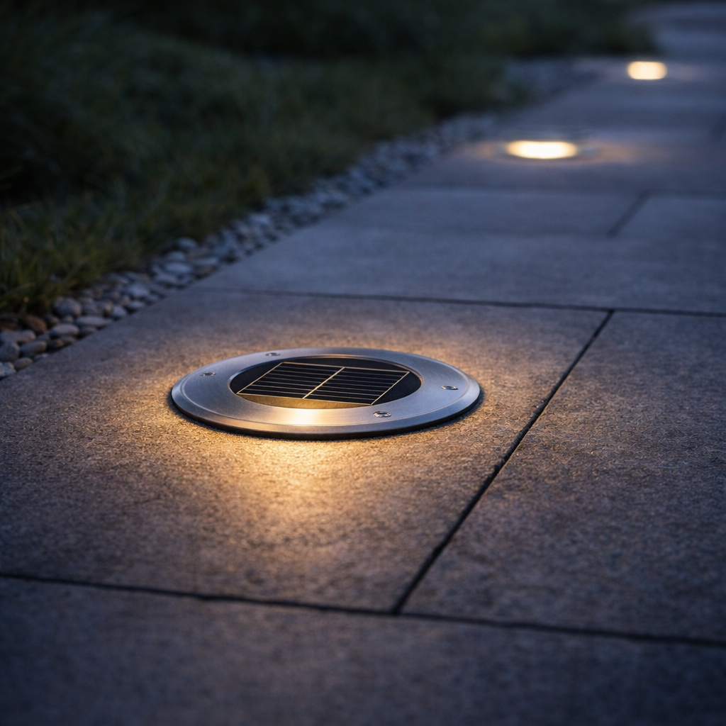 Solární svítidla do země