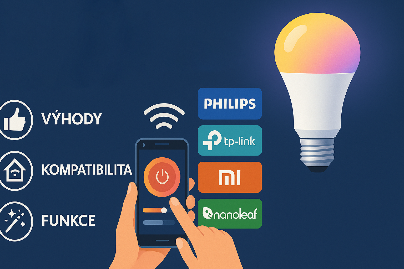 Rozdíly v technologiích Smart svitidel