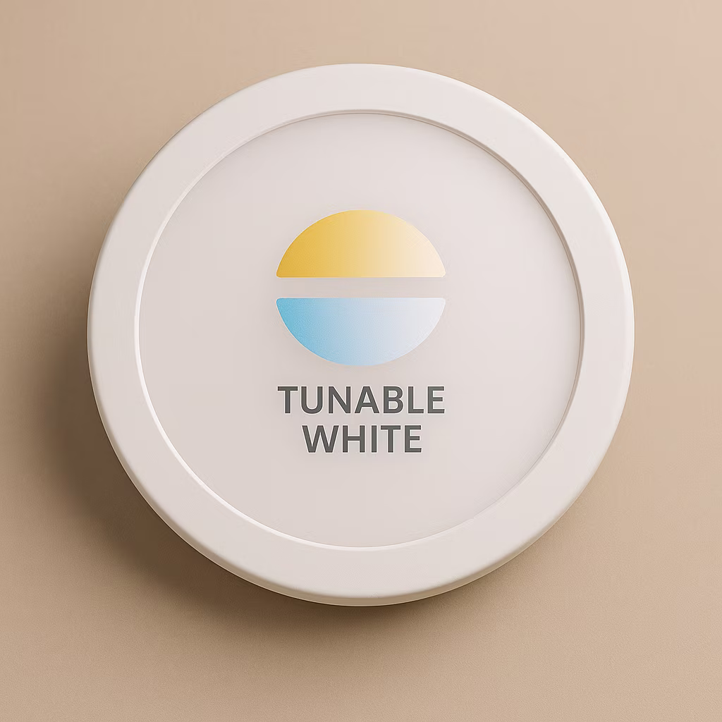 Tunable white svítidla