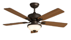 Stropní ventilátory s osvětlením