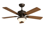 Stropní ventilátory s osvětlením