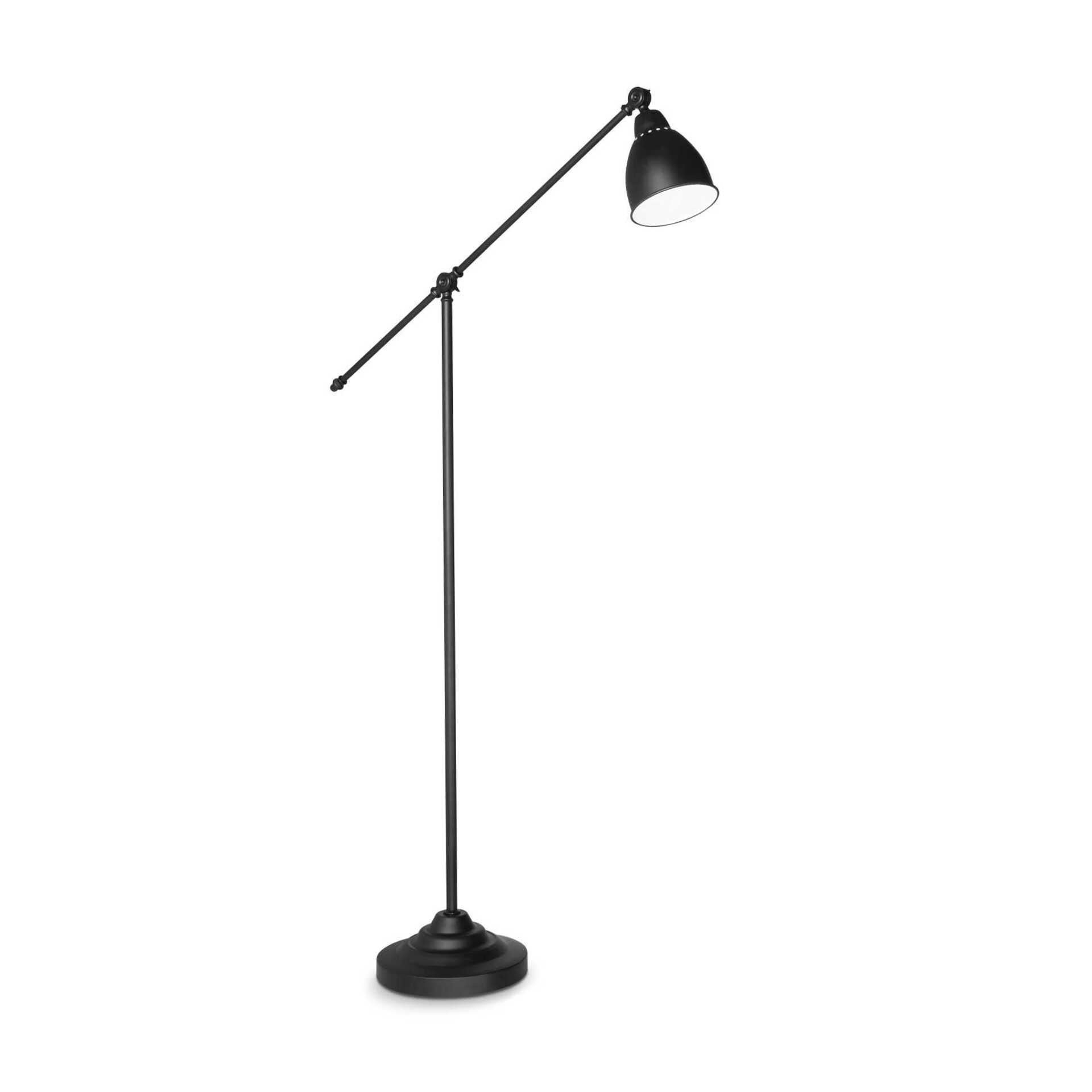 Levně Ideal Lux NEWTON PT1 NERO LAMPA STOJACÍ 003528