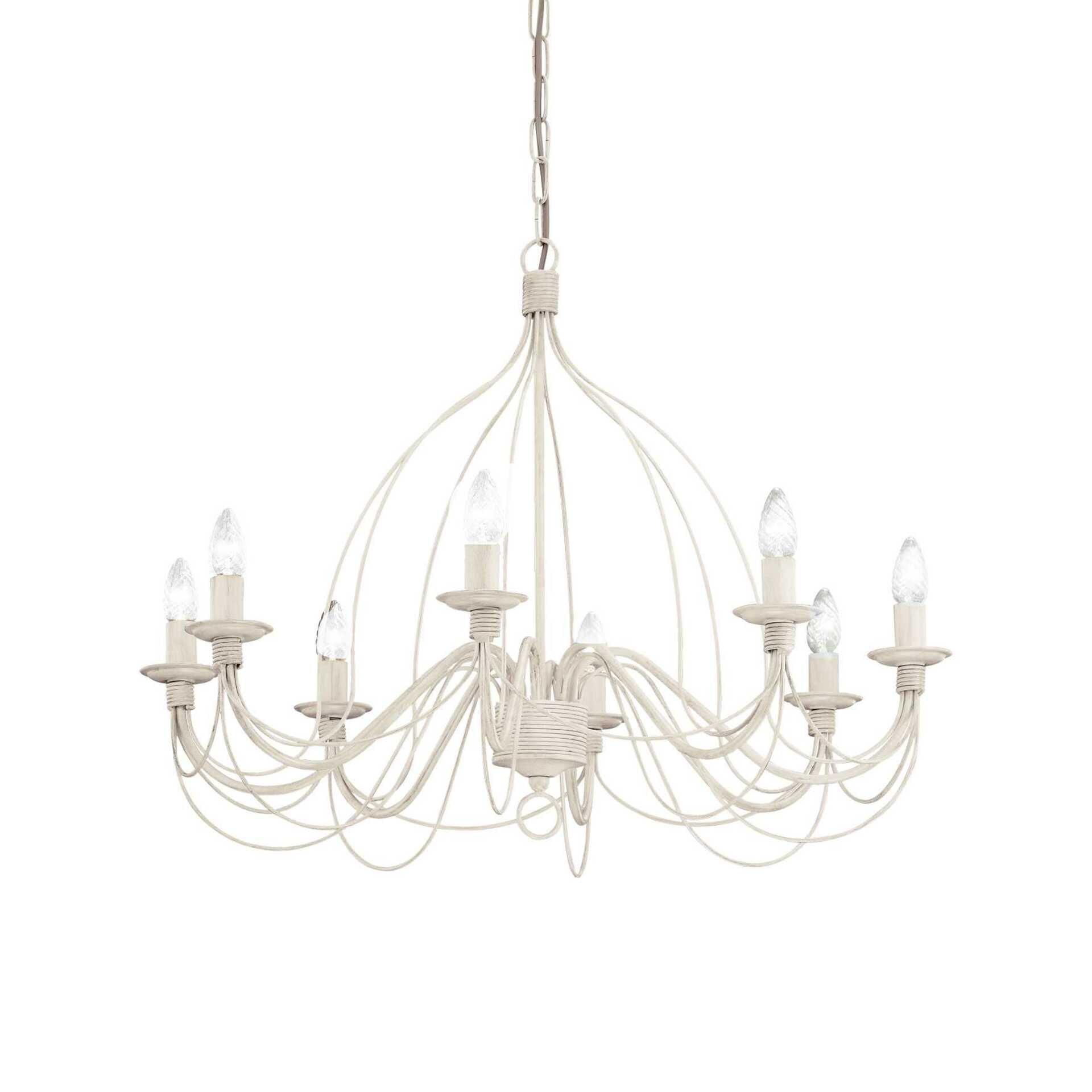 Ideal Lux CORTE SP8 BIANCO ANTICO SVÍTIDLO ZÁVĚSNÉ 005898