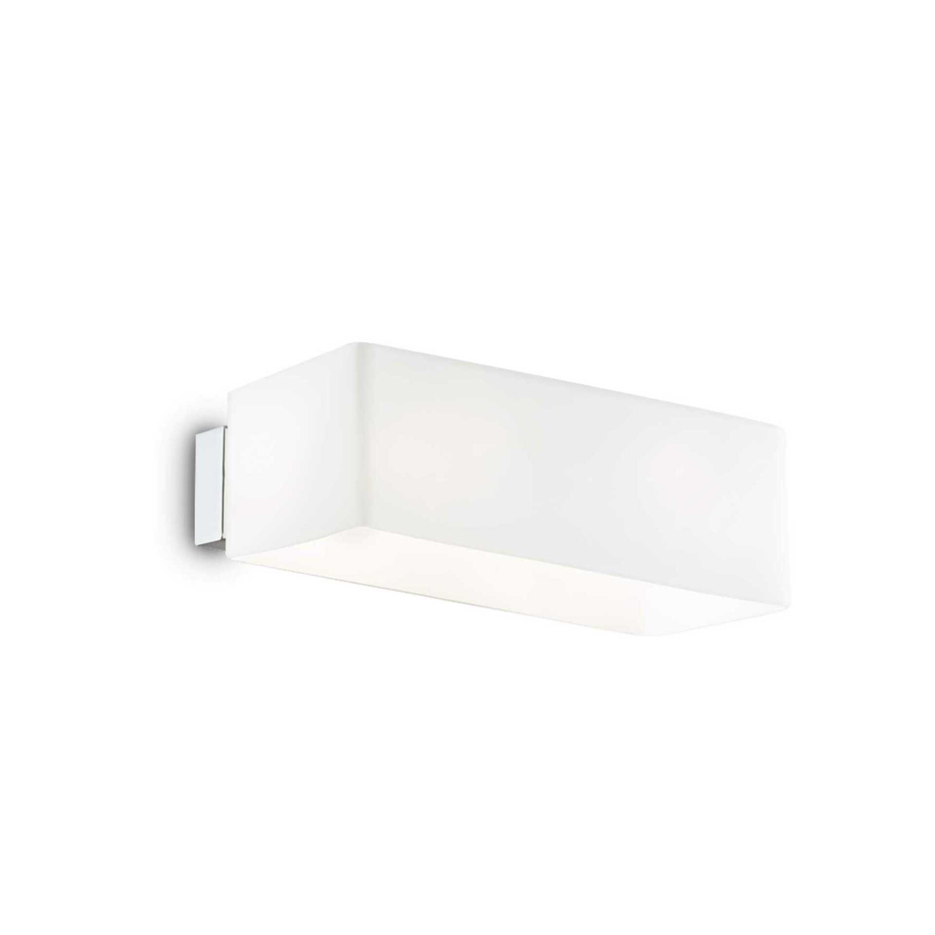 Ideal Lux BOX AP2 BIANCO SVÍTIDLO NÁSTĚNNÉ 009537