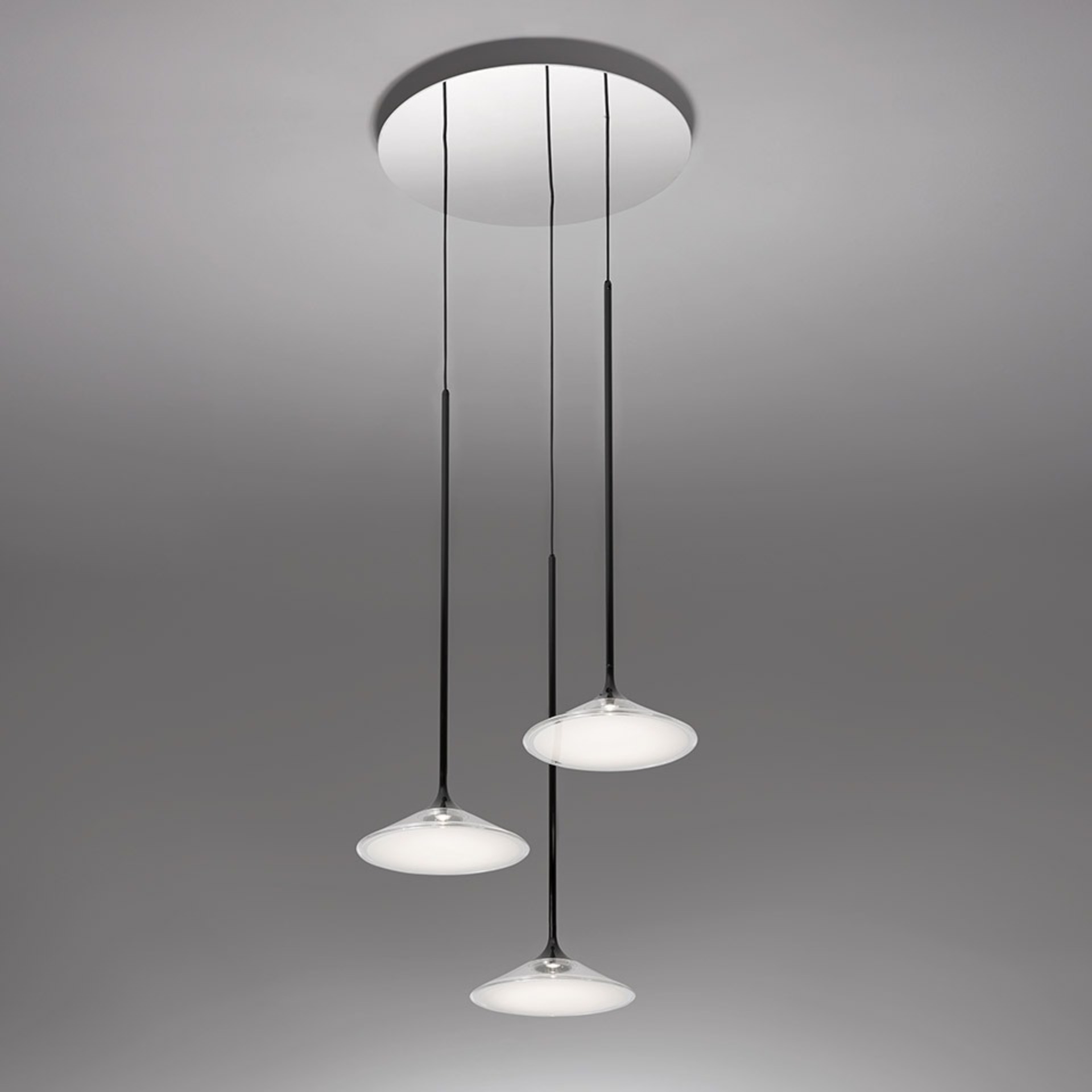 Levně Artemide závěsné svítidlo Orsa Cluster 3 Design Collection 22 W 220-240 V stmívatelné 3000K