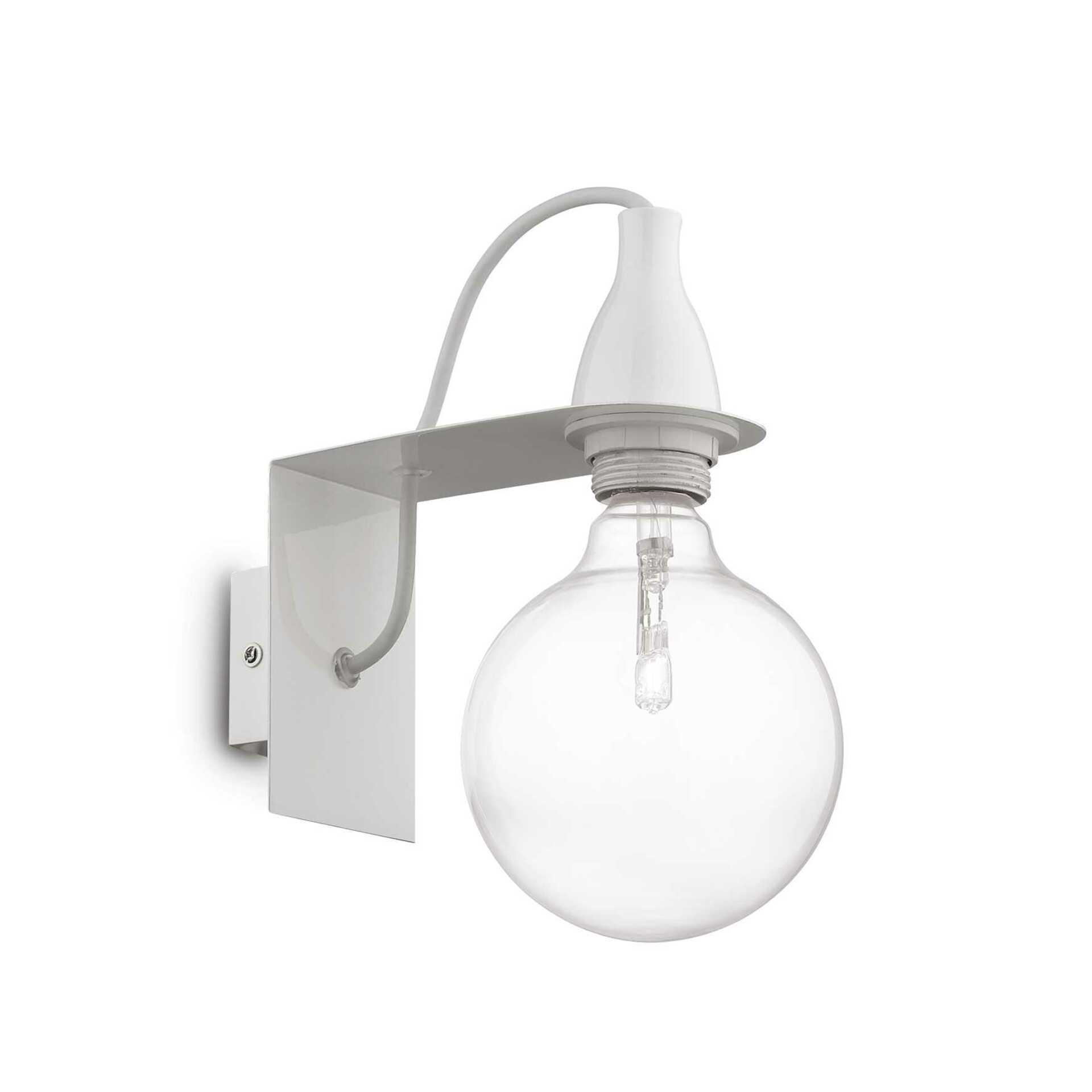 Ideal Lux MINIMAL AP1 SVÍTIDLO NÁSTĚNNÉ BIANCO 045191