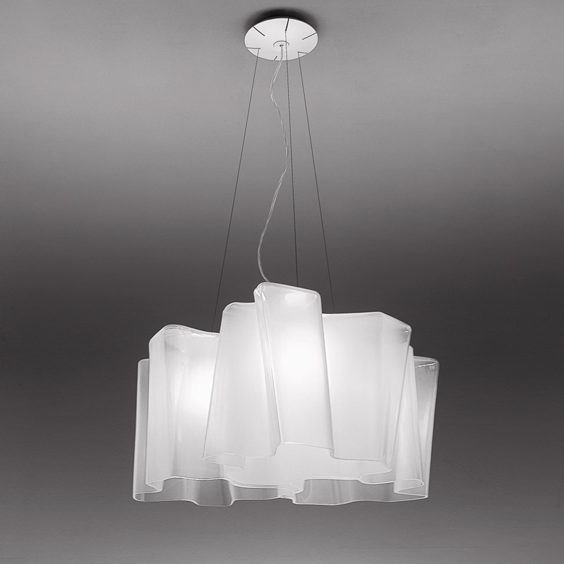 Levně Artemide závěsné svítidlo Logico 3x120° Fumè, E27, 39 W, 220-240 V