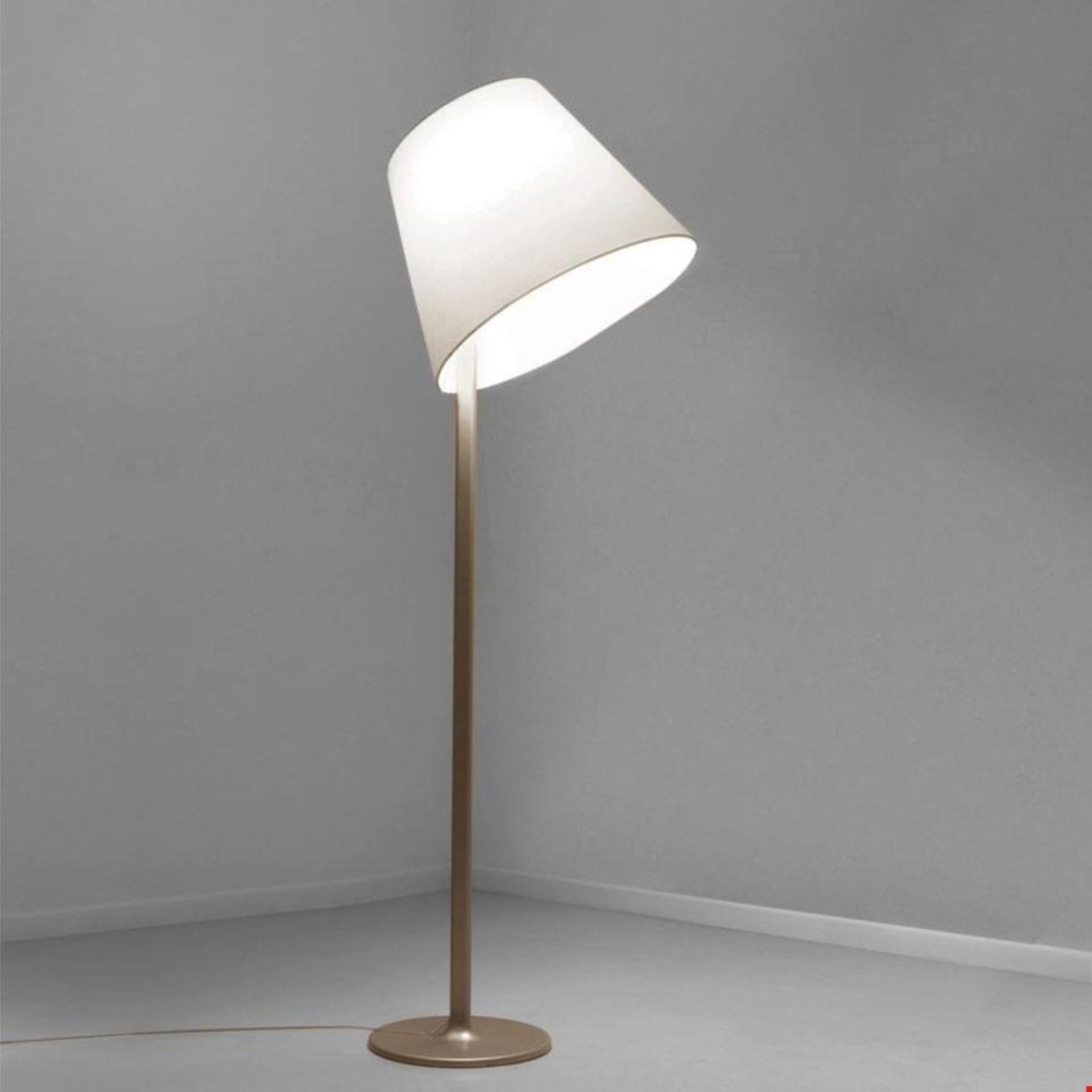 Levně Artemide stojací lampa Melampo Mega Ecrù 42 W 220-240 V stmívatelná