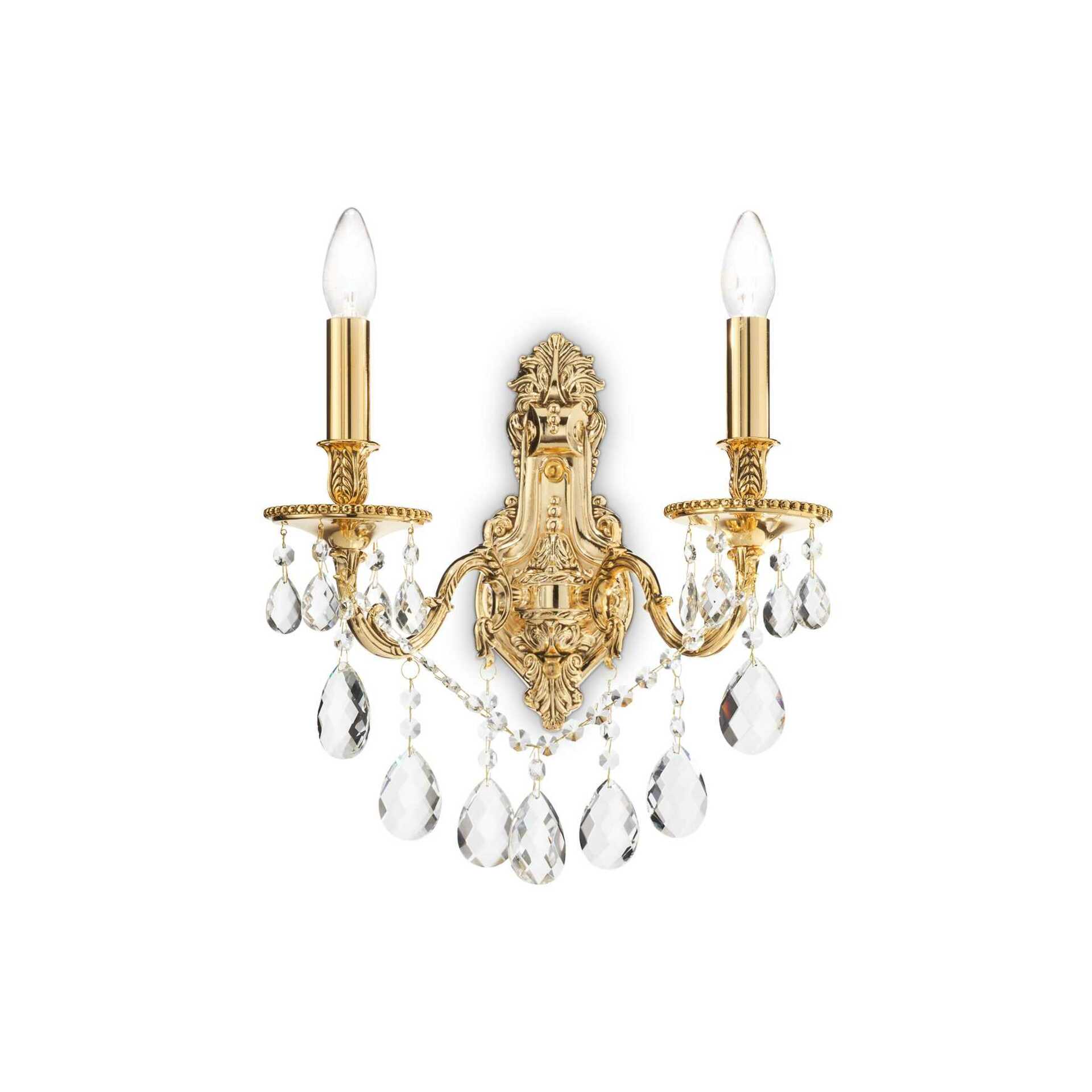 Ideal Lux GIOCONDA AP2 ORO SVÍTIDLO NÁSTĚNNÉ 060491