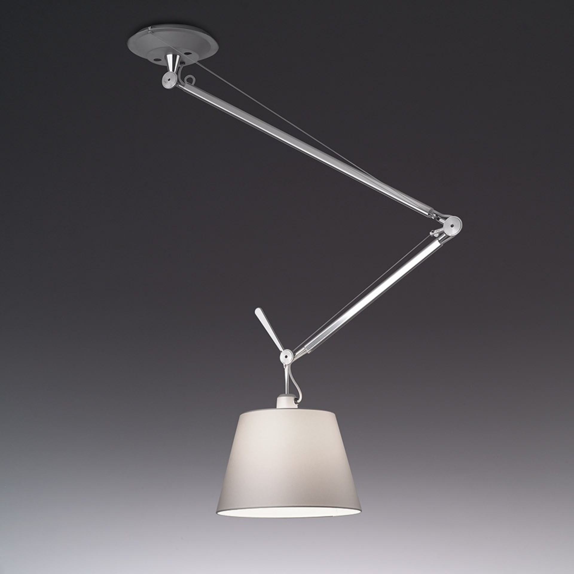 Levně Artemide závěsné svítidlo Tolomeo Decentralized E27 Design Collection bez stínítka