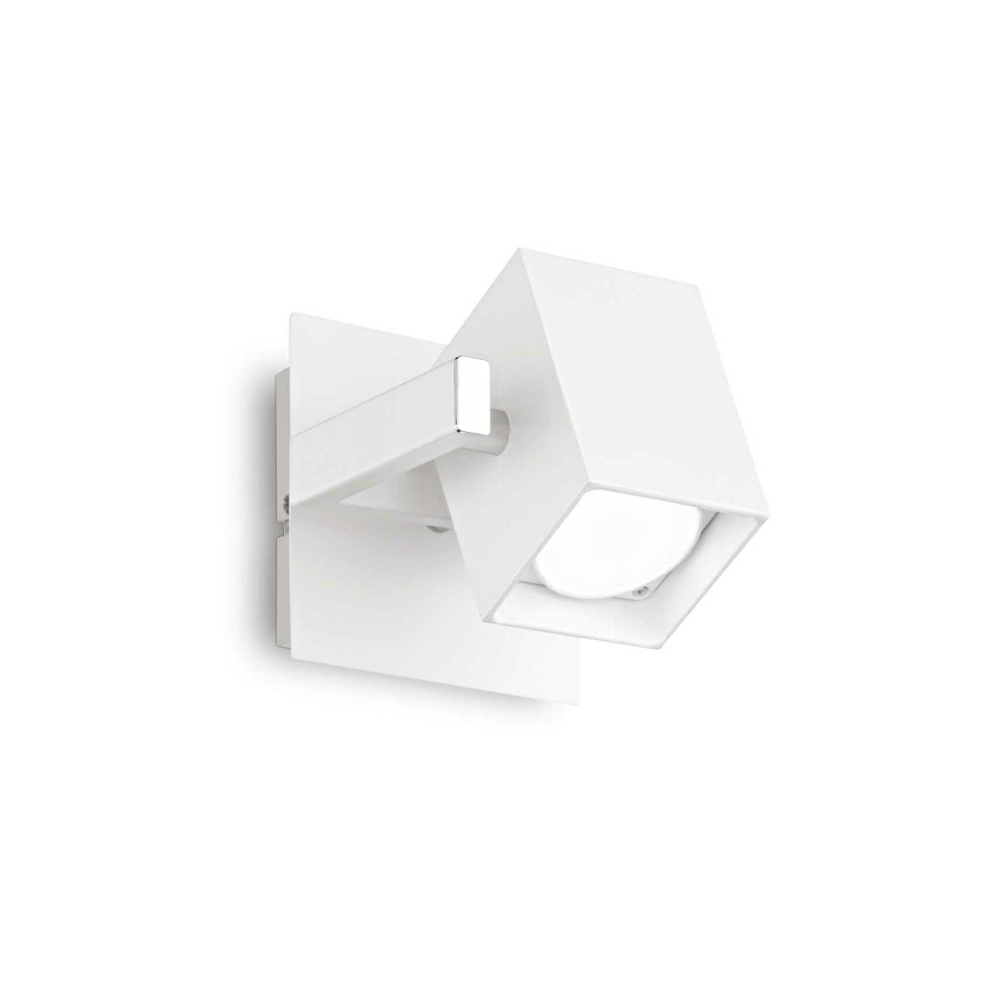 Levně Bodové stropní a nástěnné svítidlo Ideal Lux Mouse AP1 bianco 073521 1x50W bílé