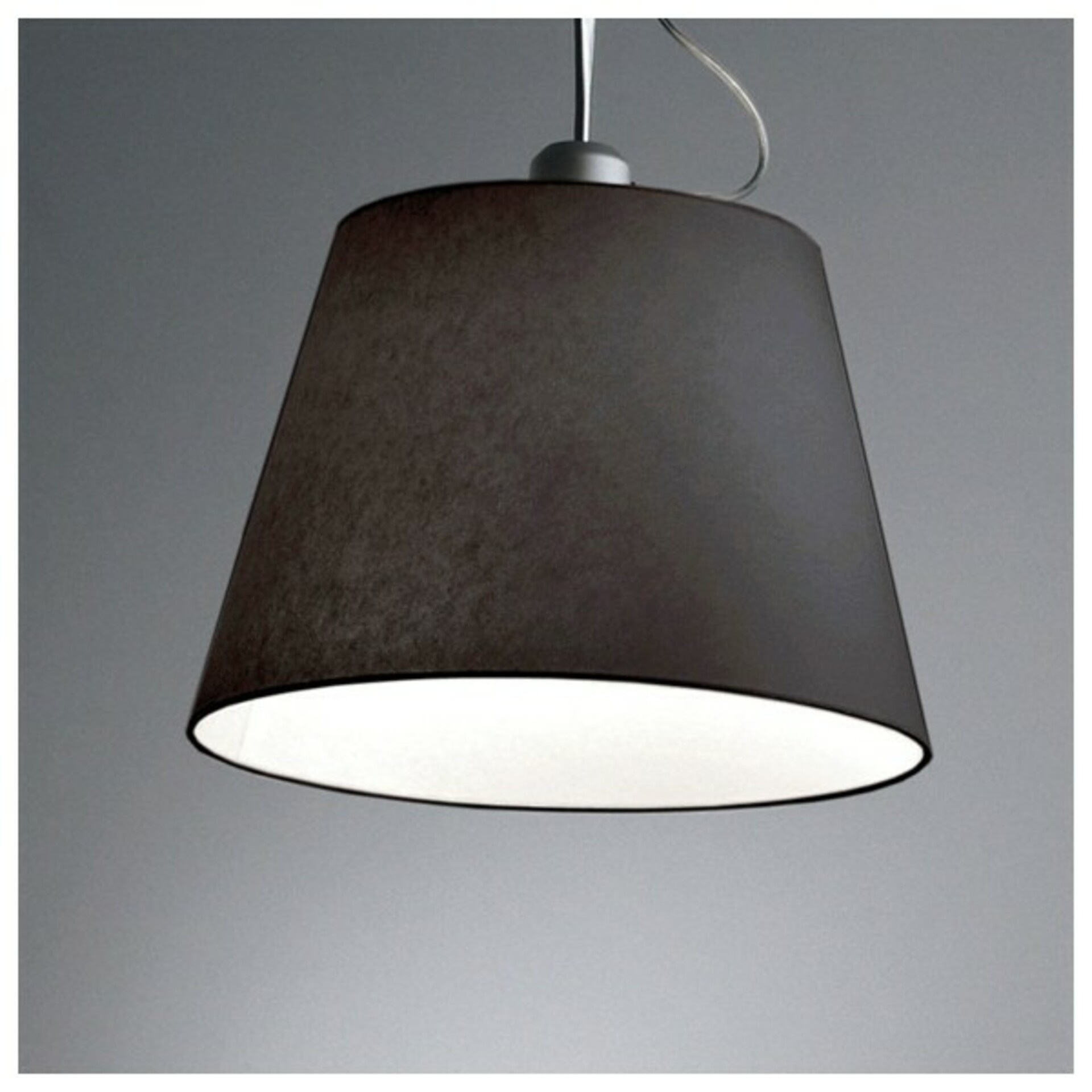 Artemide TOLOMEO MEGA stín.textil černá D.320 0772010A