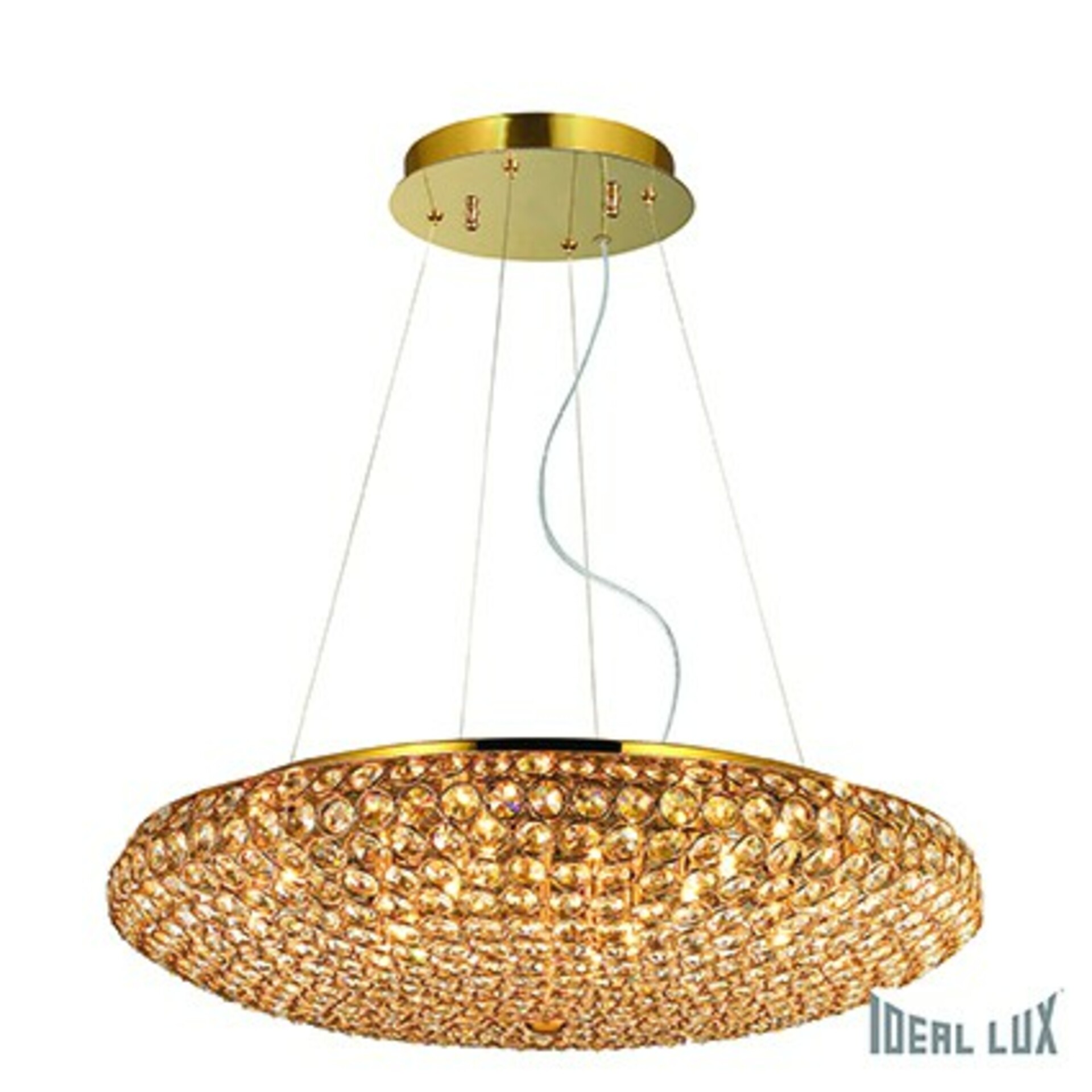 Ideal Lux KING SP12 ORO SVÍTIDLO ZÁVĚSNÉ 088020