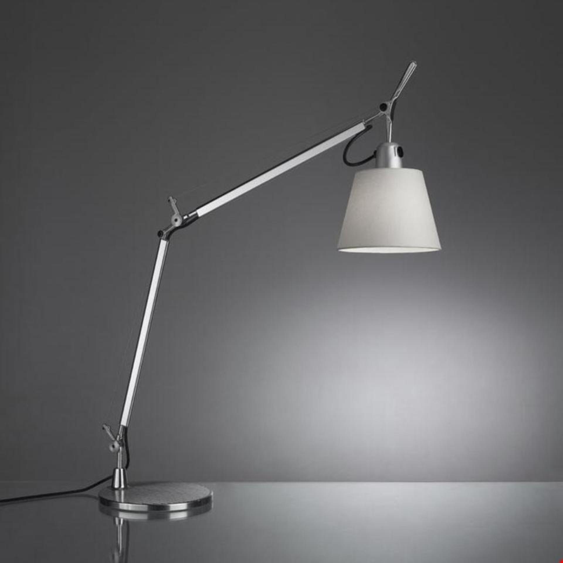 Levně Artemide stolní lampa Tolomeo Basculante 7,5 W E27 Design Collection bez základny
